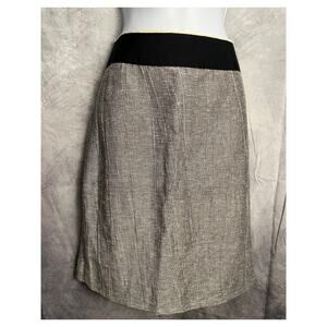 J.Crew Textured A-Line Skirt Size 10 Minimalist Classic Workwear
